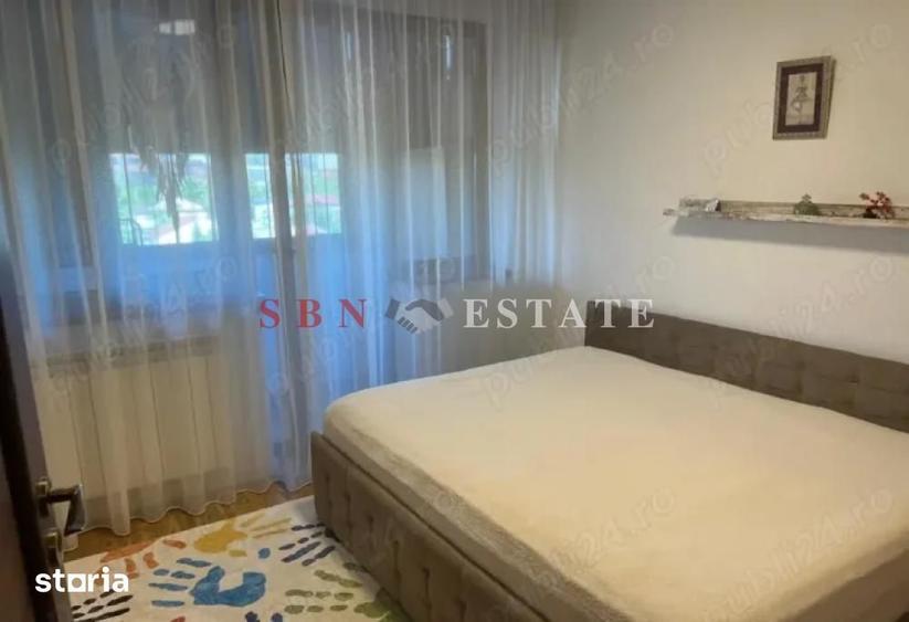 Apartament cu 3 camere semidecomandat, mobilat în Crângași