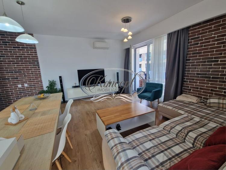 Apartament cu 2 camere semidecomandat, mobilat în Semicentral