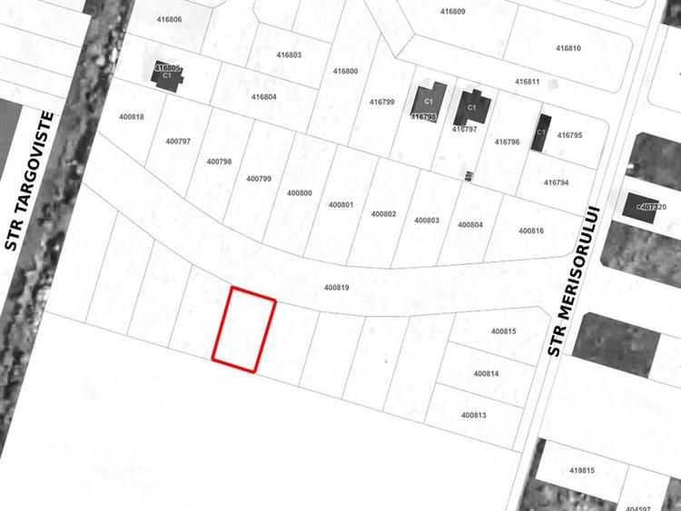 Teren Construcții intravilan de 607 mp, în Moșnița Nouă