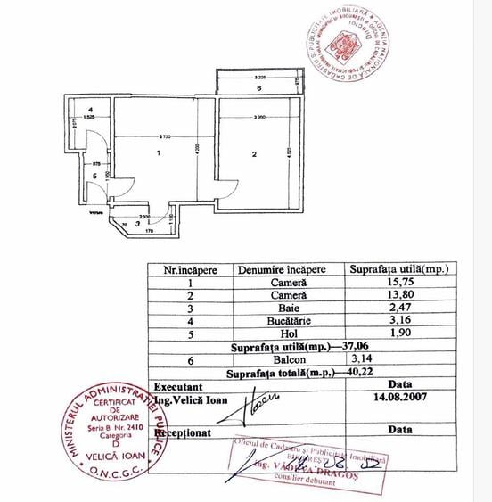 Apartament cu 2 camere semidecomandat, mobilat în Sud