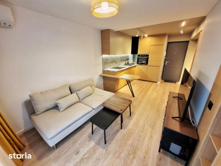 Apartament cu 2 camere, mobilat în Tei