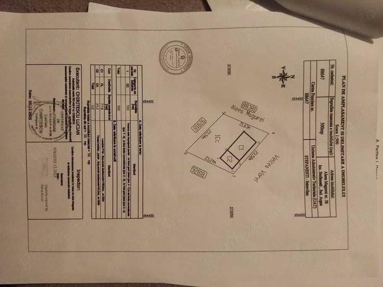 Casă cu 4 camere în Ștefănești