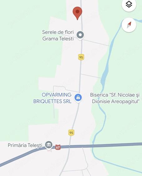 Teren de 10200 mp, în Telești