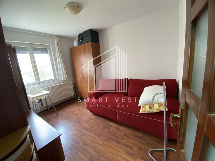 Apartament cu 3 camere, mobilat în Micro 14