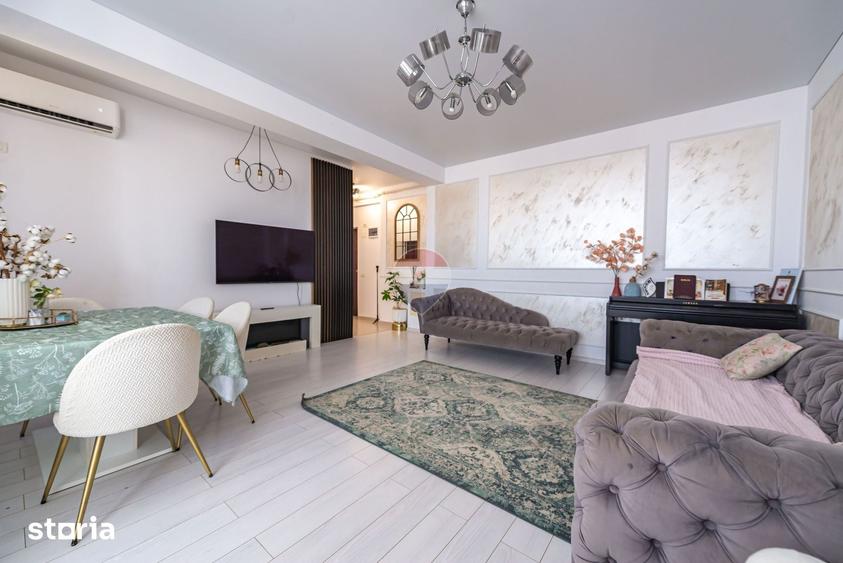 Apartament cu 3 camere semidecomandat în Militari