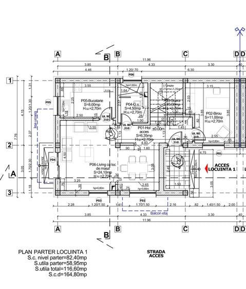 Casă cu 5 camere cu Teren 260 Mp în Militari