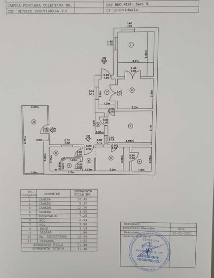 Casă cu 3 camere cu Teren 181 Mp în Exterior Vest