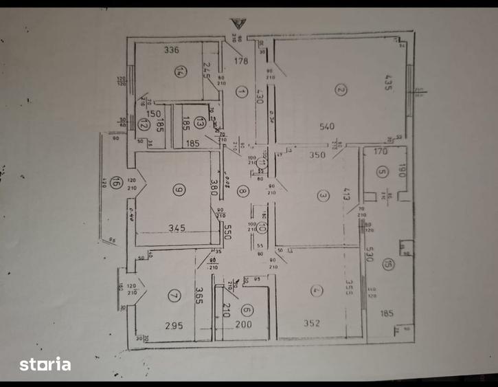 Apartament cu 5 camere decomandat în Unirii