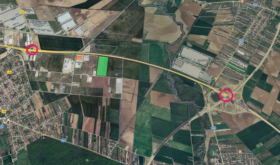 Teren Construcții intravilan de 101025 mp, în Bolintin-Deal