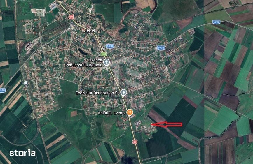Casă cu 4 camere cu Teren 14340 Mp în Jebel