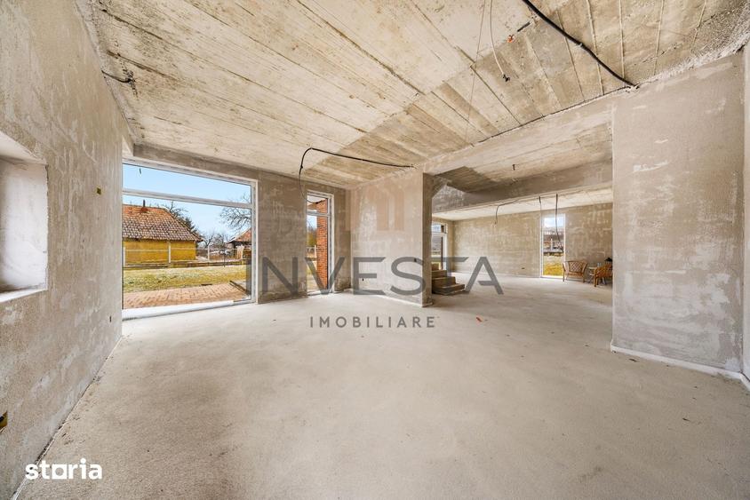 Casa individuala 256 mp utili, teren 2000 mp, Aiton, garaj dublu - 14