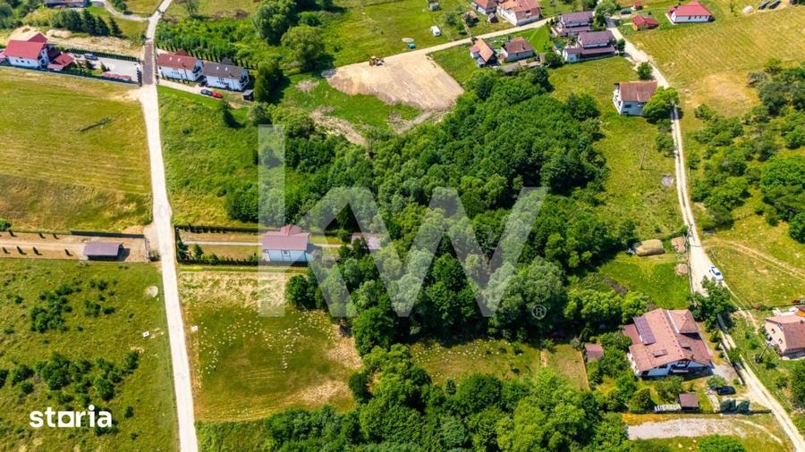 Teren de 1173 mp, în Bran