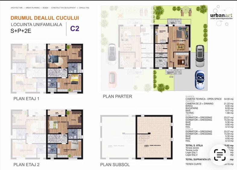Casă cu 4 camere în Central