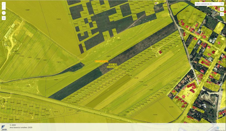 Teren Construcții intravilan de 400 mp, în Exterior Sud