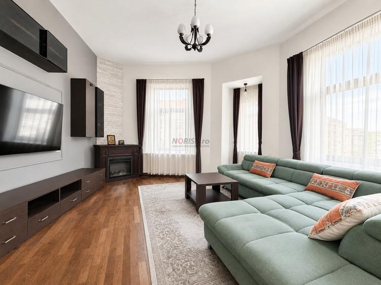 Apartament cu 4 camere decomandat, mobilat în Grădina Icoanei