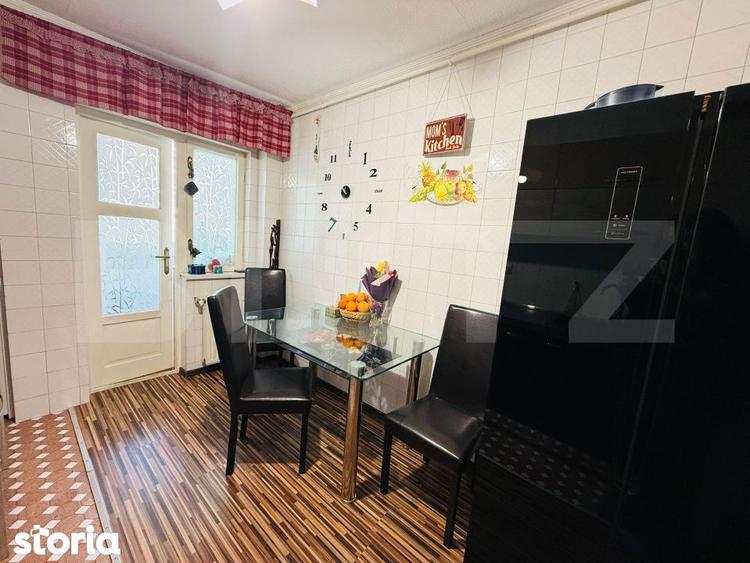 Apartament cu 4 camere decomandat, mobilat în Valea Cetății