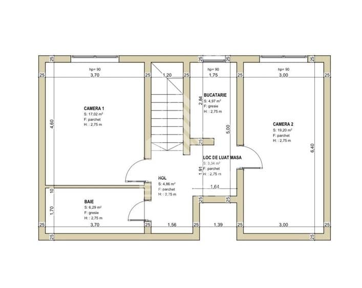 Apartament cu 2 camere decomandat, mobilat în Girocului