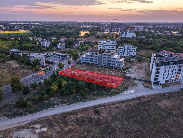 Teren Construcții intravilan de 1249 mp, în Sisești