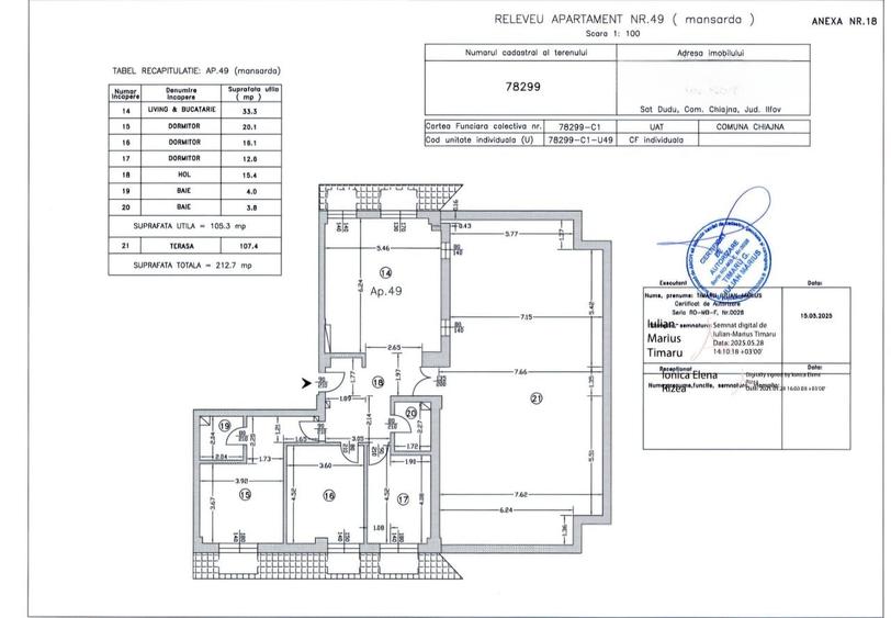 Apartament cu 4 camere în Militari