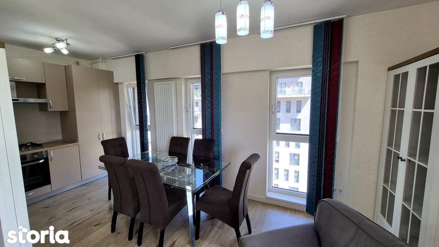 Apartament cu 3 camere decomandat, mobilat în Tei