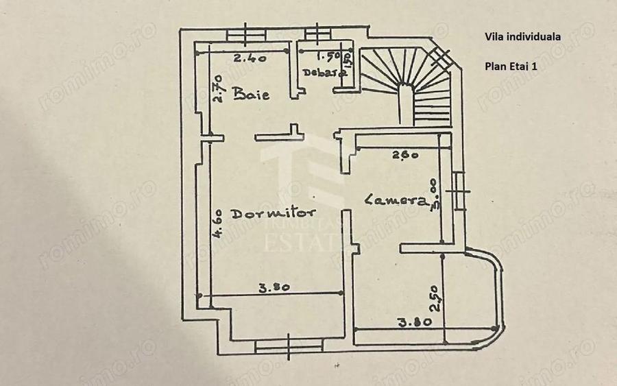 Casă cu 3 camere cu Teren 1031 Mp în Matei Voievod