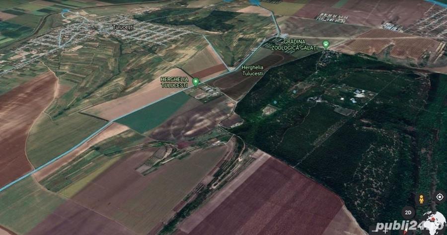 Teren de 4200 mp, în Tulucești