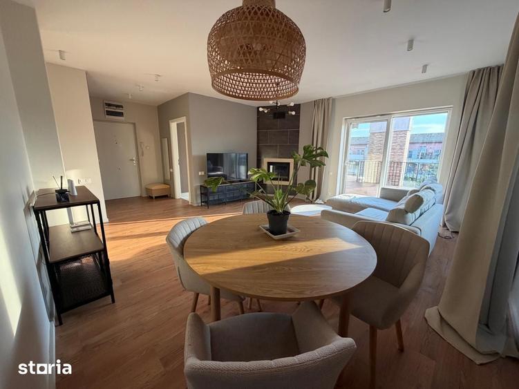 Apartament de 3 camere de inchiriat | Terasa 41 MP | Parcare | Scoala - 1