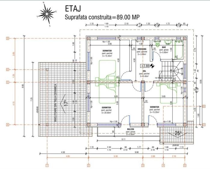 Casă individuală cu 4 camere cu Teren 665 Mp în Bod