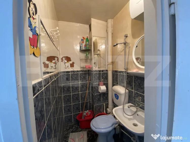 Apartament cu 2 camere semidecomandat, mobilat în Central