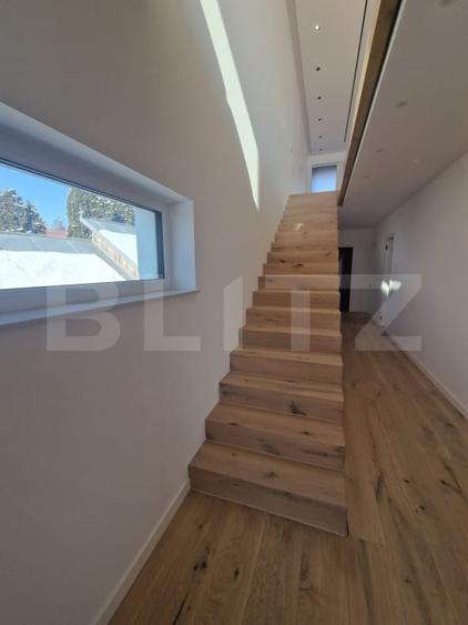 Casă individuală, nouă, modernă, 270 mp utili + 860 mp teren, zona Tătărași - 12