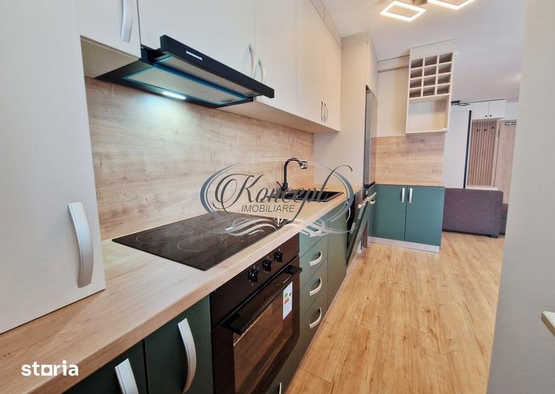 Apartament cu 2 camere semidecomandat, mobilat în Florești