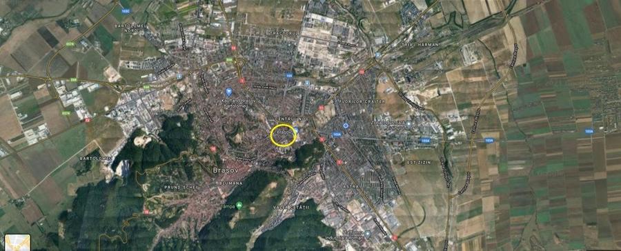 Teren Construcții intravilan de 4200 mp, în Centrul Civic