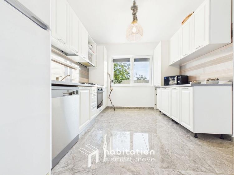 Apartament cu 3 camere decomandat, mobilat în Dumbrăvița
