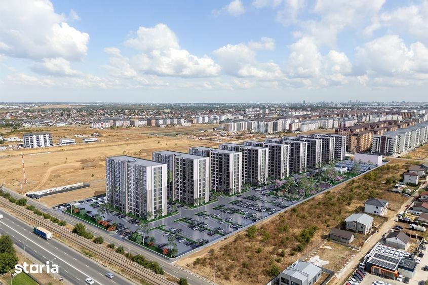 Apartament cu 3 camere în Chiajna