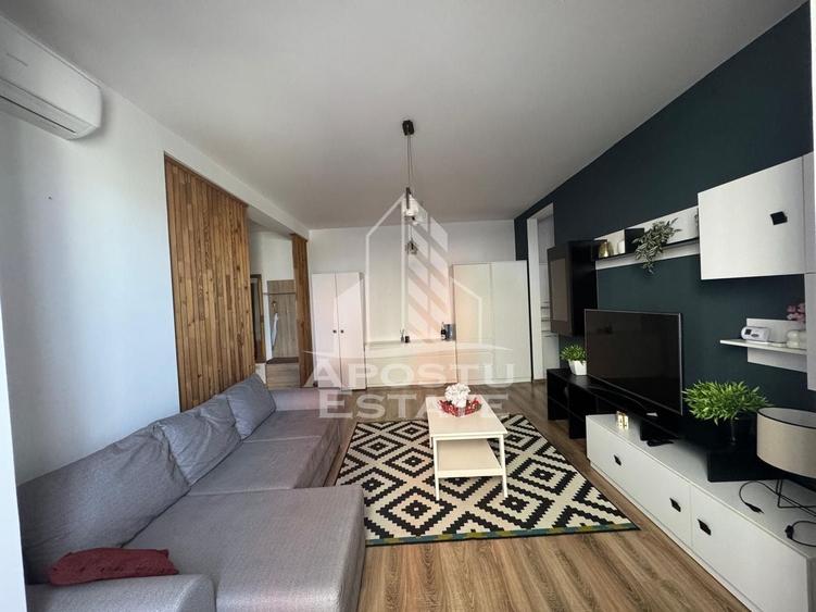 Apartament cu 2 camere semidecomandat în Giroc