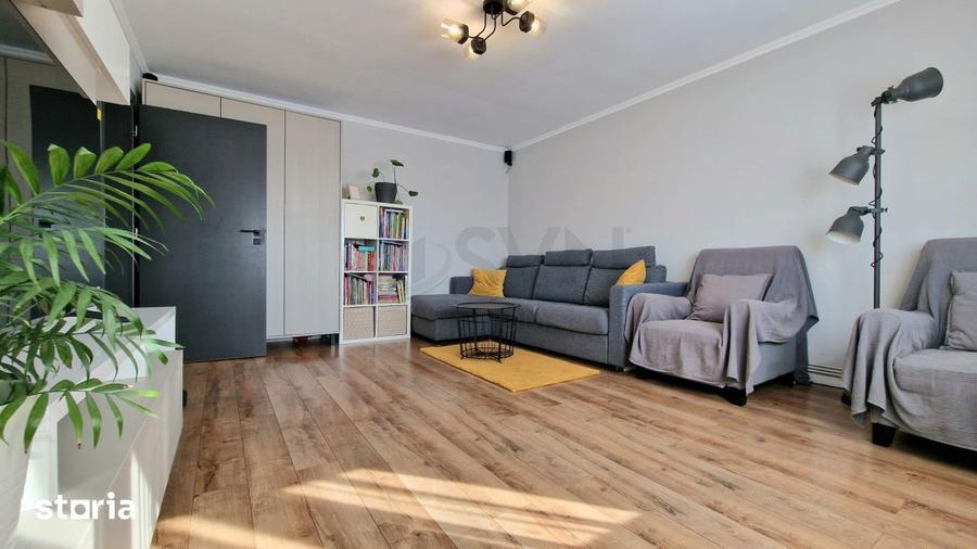 Apartament cu 3 camere decomandat, mobilat în Rahova