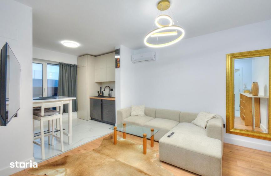 Apartament 2 camere Titan Astorium Garden piscina - terasa totul nou - 9
