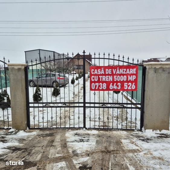 Casă cu 5 camere cu Teren 5000 Mp în Vidra