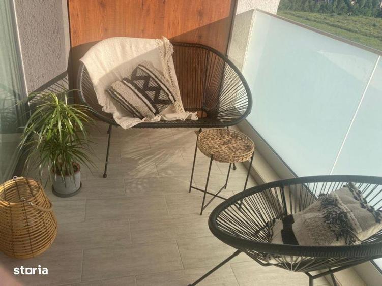 Apartament cu 2 camere, mobilat în Bucureștii Noi