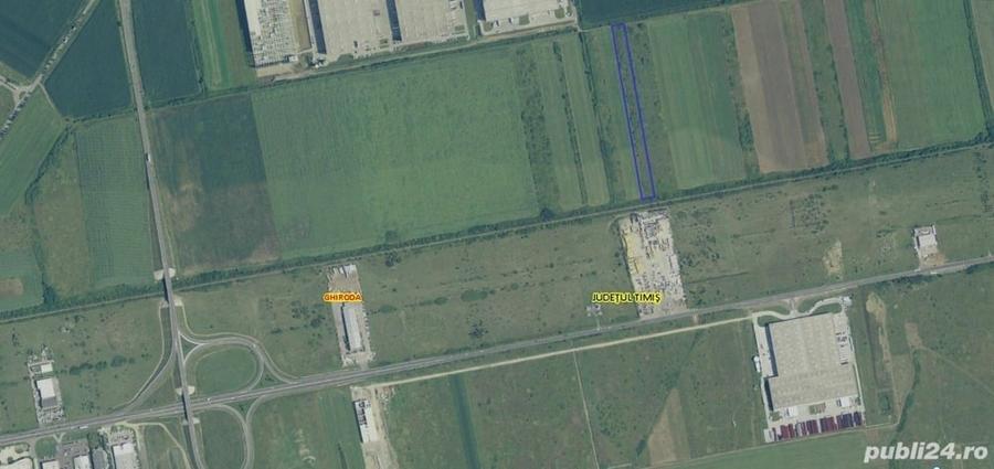 Teren de 11600 mp, în Ghiroda