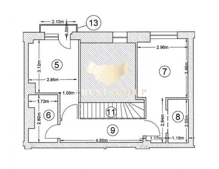 Apartament cu 3 camere decomandat în Aviației