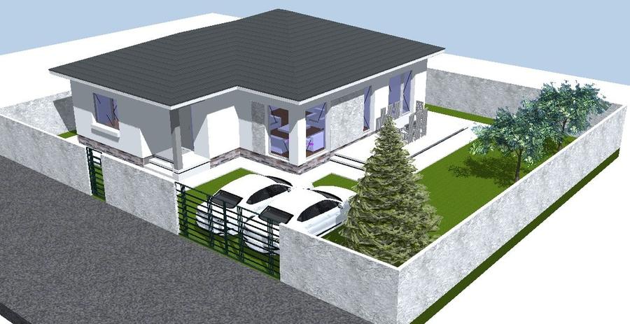 Casă individuală cu 4 camere cu Teren 360 Mp în Clinceni