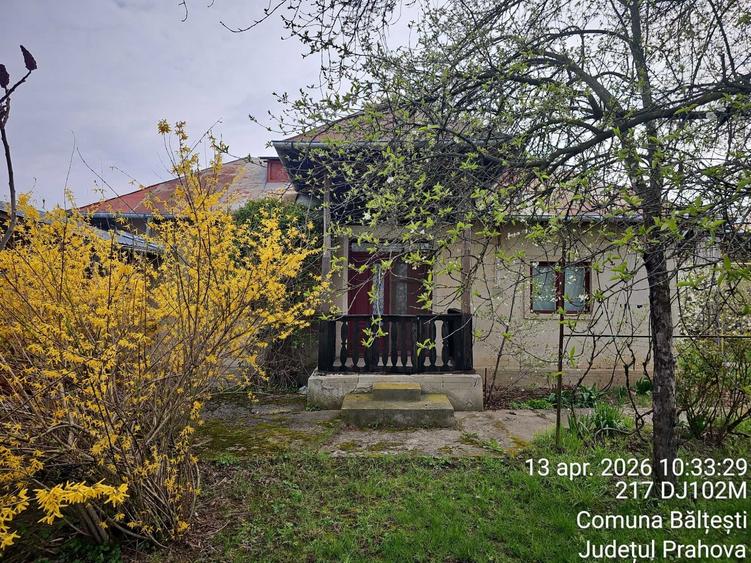 Casă cu 3 camere în Bălțești