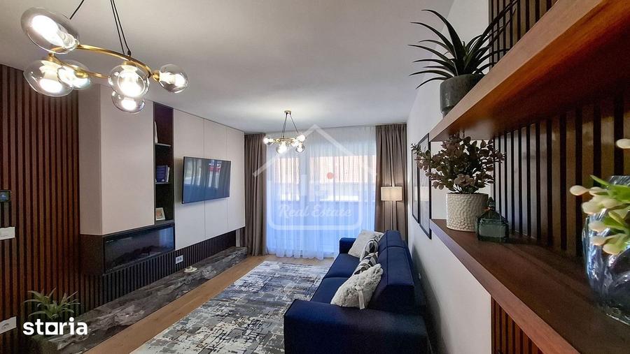 Apartament cu 2 camere decomandat, mobilat în Blumăna