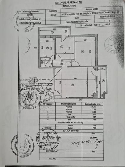 Apartament 3 camere 98 mp Roka General - 1