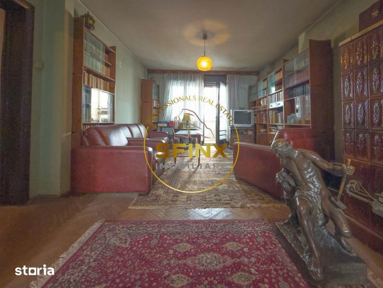 Apartament cu 3 camere, mobilat în Victoriei