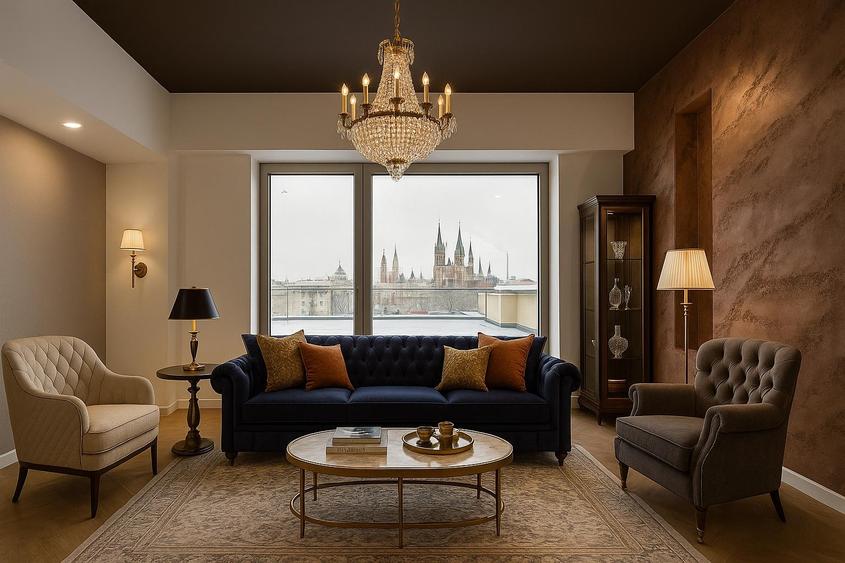 Penthouse cu 6 camere în Tipografilor