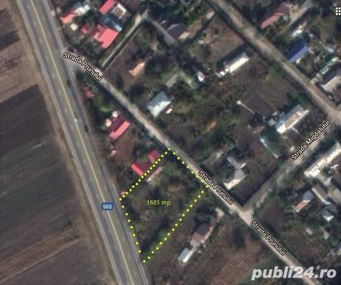Teren de 1685 mp, în Plopșoru