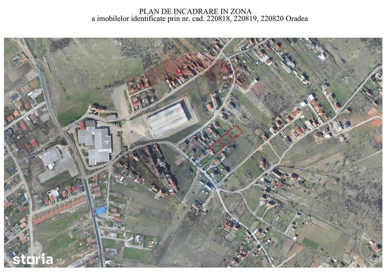 Teren de 840 mp, în Oncea