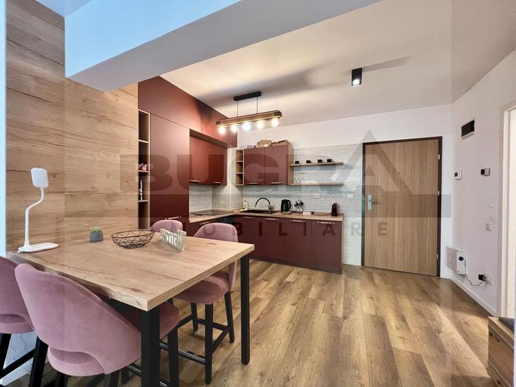 Apartament cu 2 camere semidecomandat, mobilat în Gheorgheni